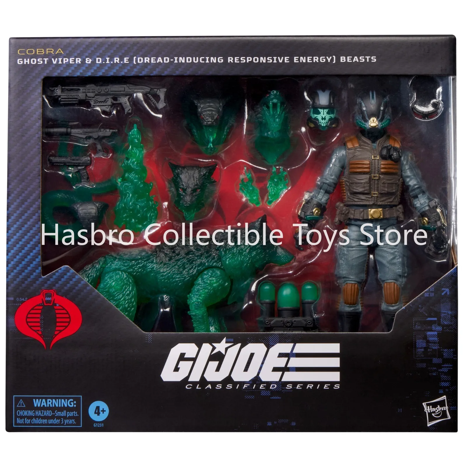 giジョー　クラシファイド　ゴーストバイパー　ハズブロ　6インチ　フィギュア ハズブロ G.I.ジョー クラシファイドシリーズ ターゲット限定 6インチ