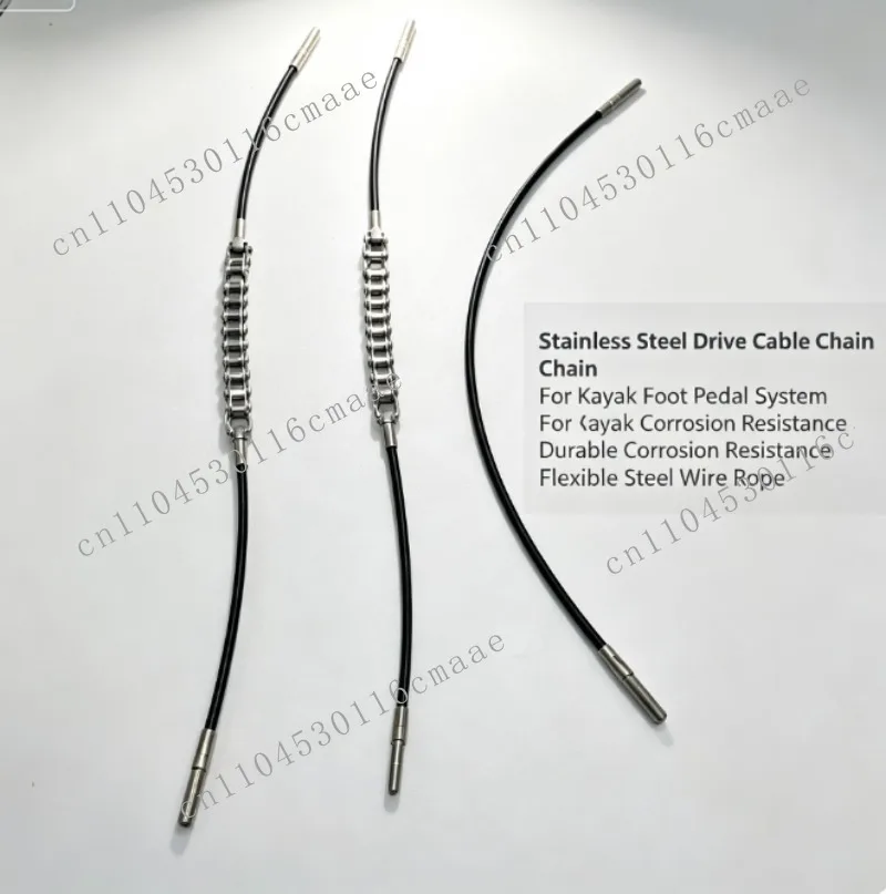Fishing Pedal Kayak Phantom Drive Idler Cable Chain Wear‑Resistant Pull Cable Spare Parts for Water Sport Kayak Accessory