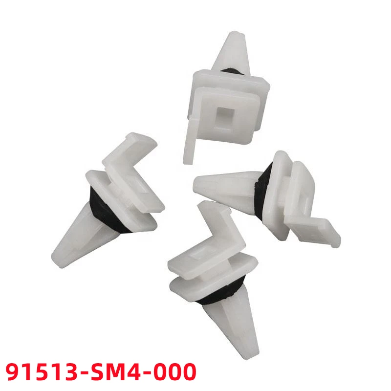 100Pcs Auto Door Trim Panel Retainer Nylon Retaining Clips Car Rivet Auto Fastener And Clip  91513-SM4-000   D205