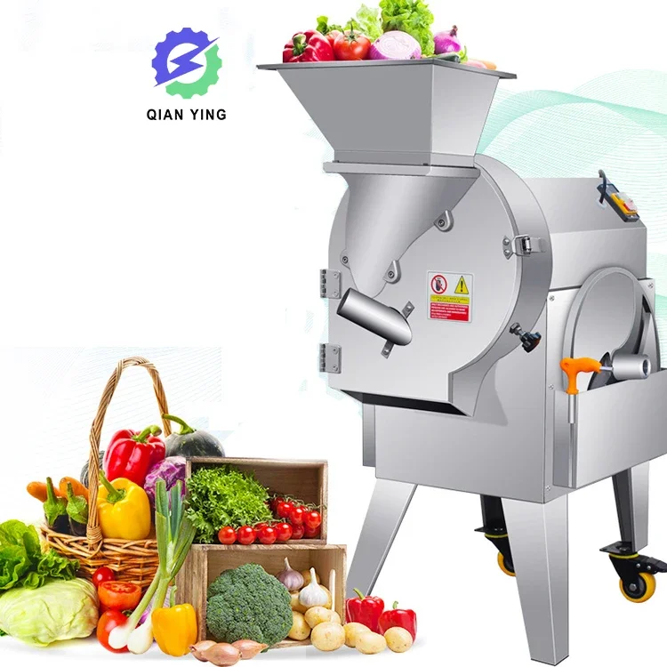 Multifunctional Easy Steel Kitchen Food Leafy Vegetable Cutter Spiral Chopper And Dicer Slicer Machine