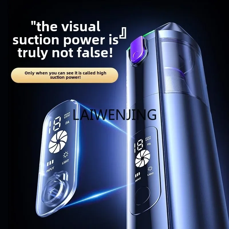 

HLZ car vacuum cleaner, wireless charging, blowing, super strong suction, handheld