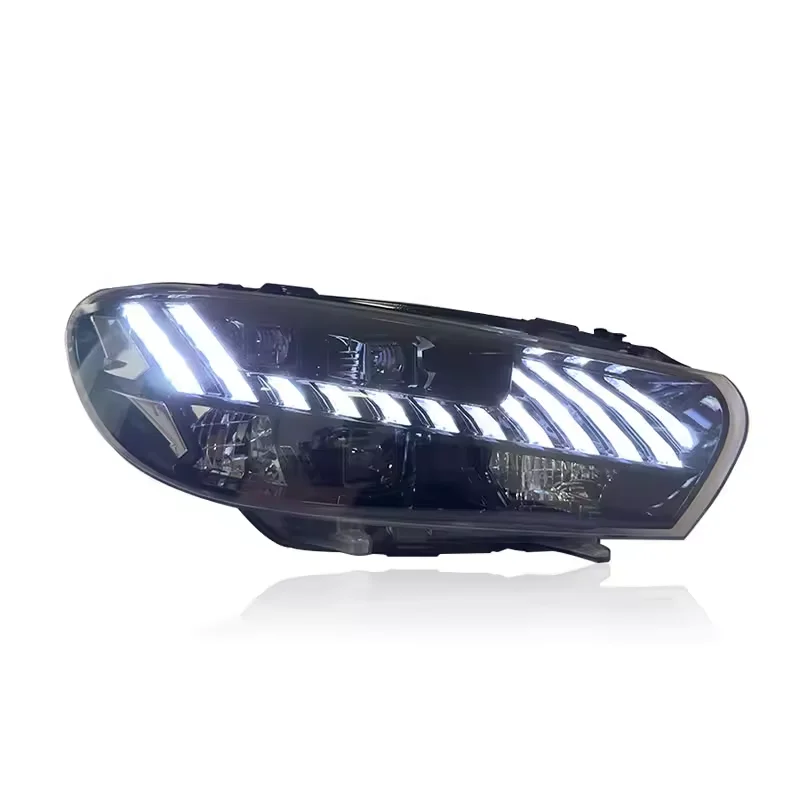 SJC Auto Car Part LED Headlights Assembly for Scirocco 1.4T 2.0T Daytime Running Front Lamps Hot-selling Fog Driving