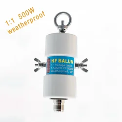 New 1:1 500W Impermeabile HF Balun asta balun per 160m - 6m (1.8 - 50MHz)