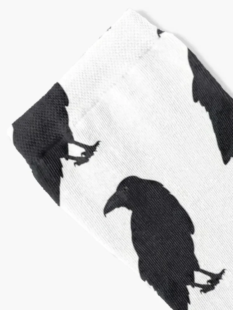 Common Raven - Corvus Corax Socks New year's anti-slip Heating sock cartoon Men Socks Women's