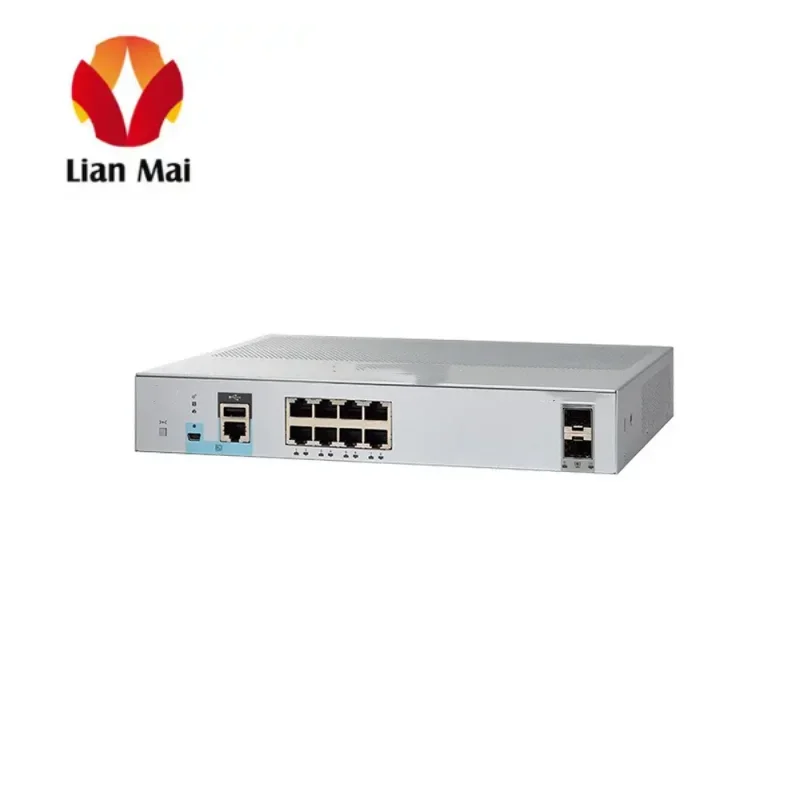 2960L series Ethernet 10/100/1000 Mbps Gigabit 8 Ports management 2X1G SFP LAN Lite switch WS-C2960L-8TS-LL