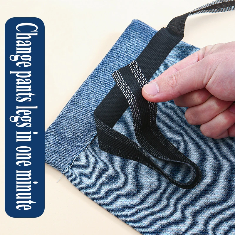 Pants Edge Shorten Self Adhesive Pant Mouth Paste Iron on Hem Fabric Fusing Hemming Ironing Sewing Tape