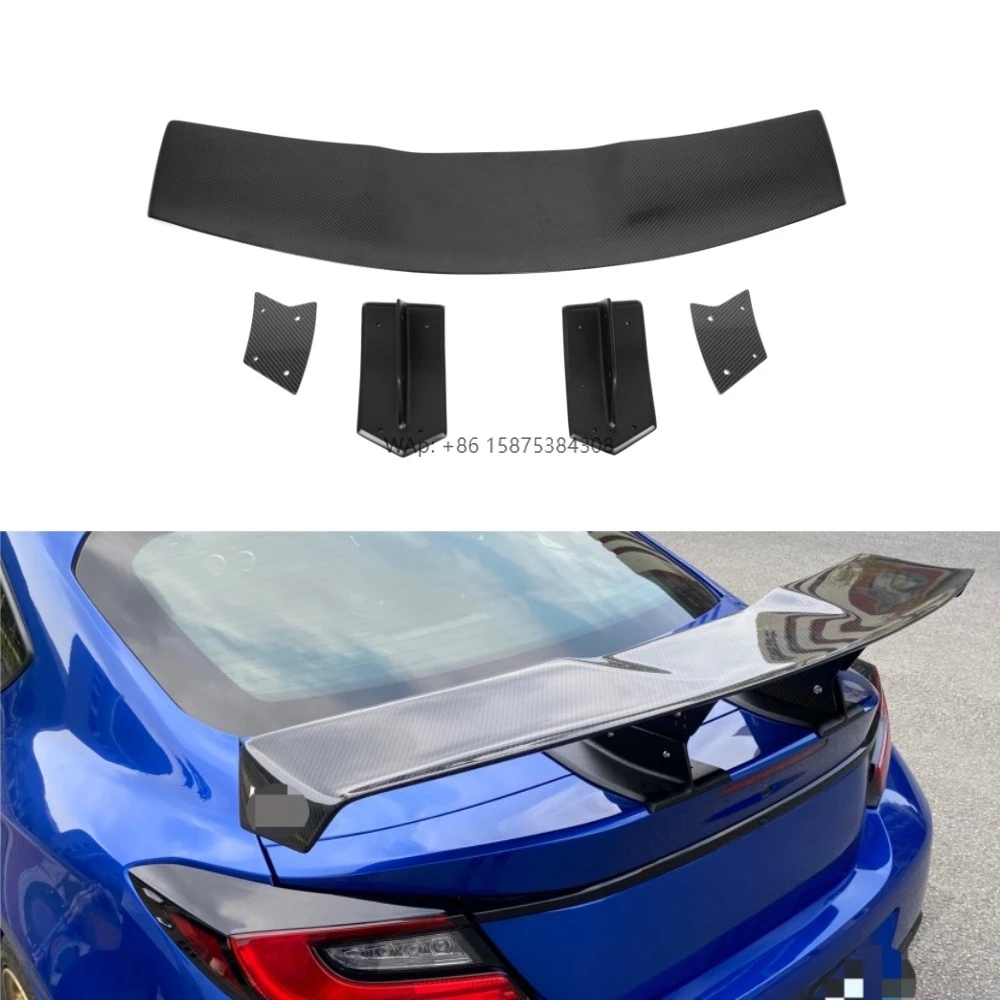 

GR86 Spoiler Auto Real Carbon Fiber Va Ris Style Rear Spoiler Wings Ducktail for GR86/Subaru BRZ 2021+ Spoiler