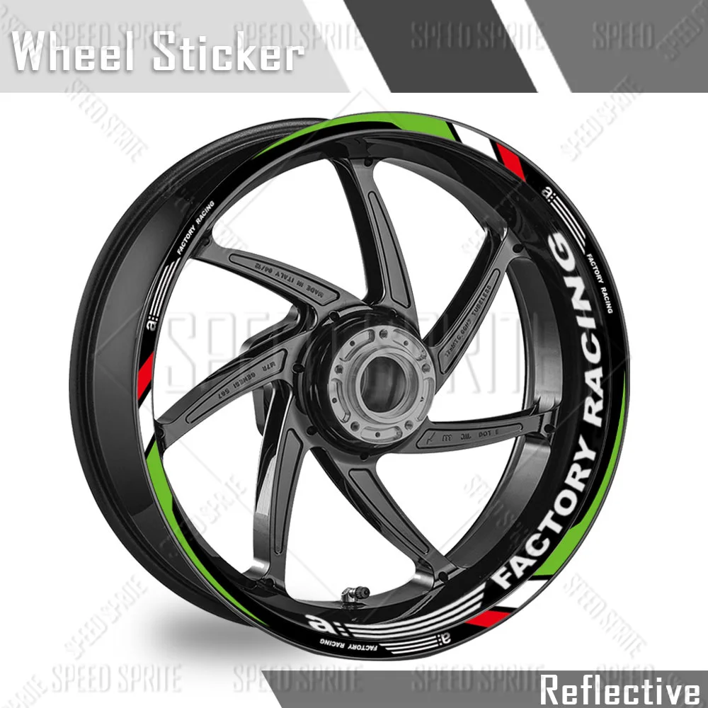 

Wheel Sticker For Aprilia Tuono RS660 RS4 125 GPR rs150 RSV4 DORSODURO shiver 750 900 rsv 1000 mille Rim Decal Hub Stripe Tape