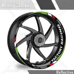 Wheel Sticker For Aprilia Tuono RS660 RS4 125 GPR rs150 RSV4 DORSODURO shiver 750 900 rsv 1000 mille Rim Decal Hub Stripe Tape