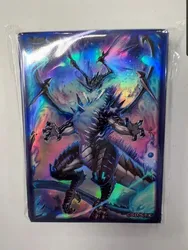 100Pcs Yugioh KONAMI Duel Monsters Veidos the Dragon of Endless Darkness Official Collection Sealed Card Protector Sleeves