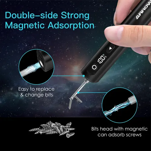 ARROWMAX Electric Screwdrivers Set Mini Precision Cordless Screwdriver Repair Tool Kit For Phone Camera Watch Laptop,M1 Plus - Image 5