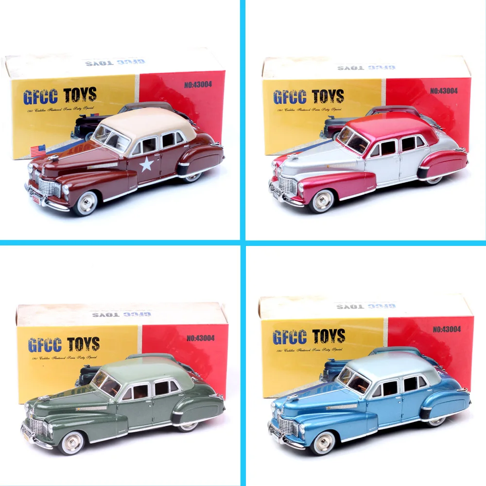 Classic 1:43 Scale GFCC 1941 Cadillac Fleetwood Series Sixty 60 Special Model Car Metal Alloy Diecasts & Toy Vehicles Thumbnails