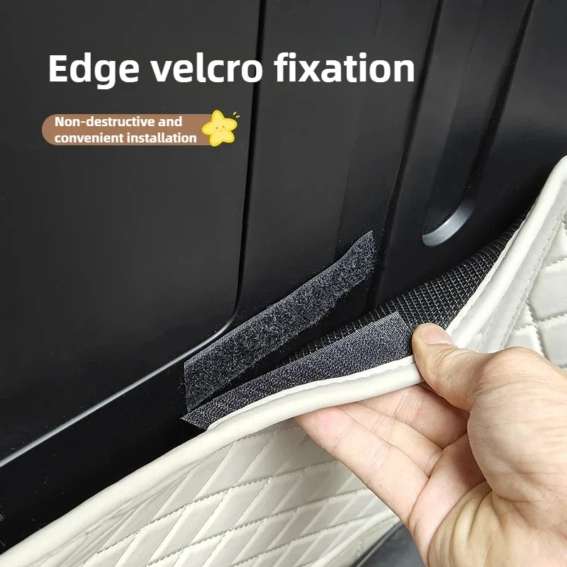 LIEI For NIO Firefly Front Trunk/Engine Hood Storage Mat&Rear Seat Undercushion Waterproof Scratch-Resistant Car Interior Access