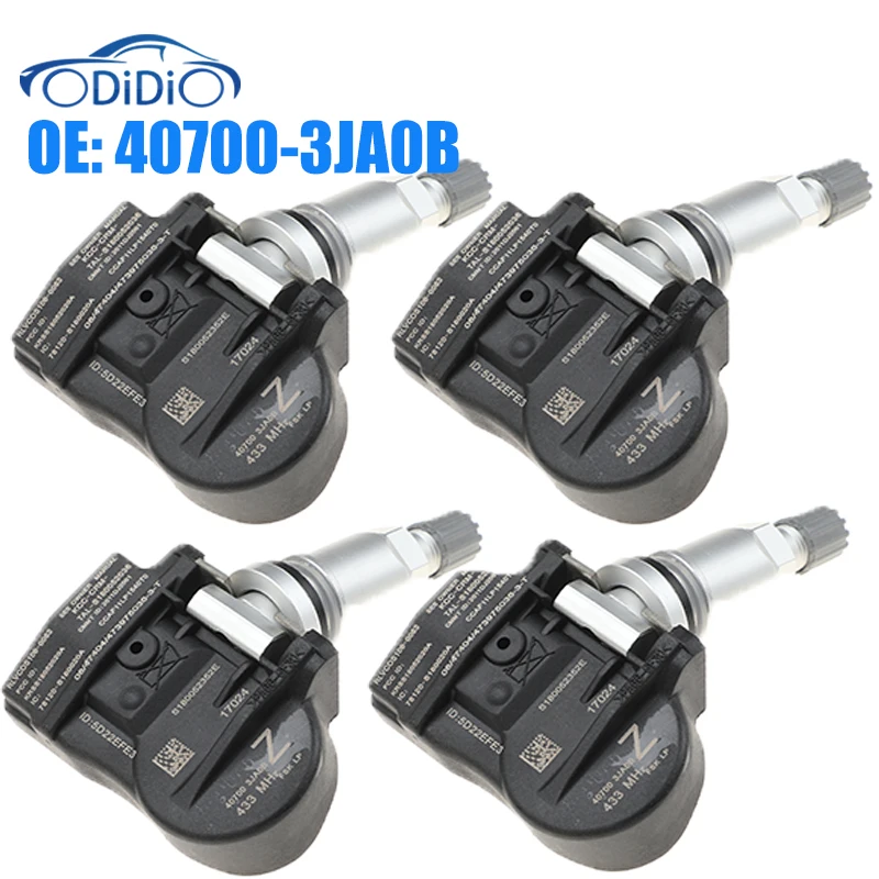 TPMS Датчик ODIDIO 433 МГц 40700-3JA0B 407003JA0B система контроля давления в шинах для Infiniti Q50 Q60 Q70 QX50 QX56 Nissan Murano