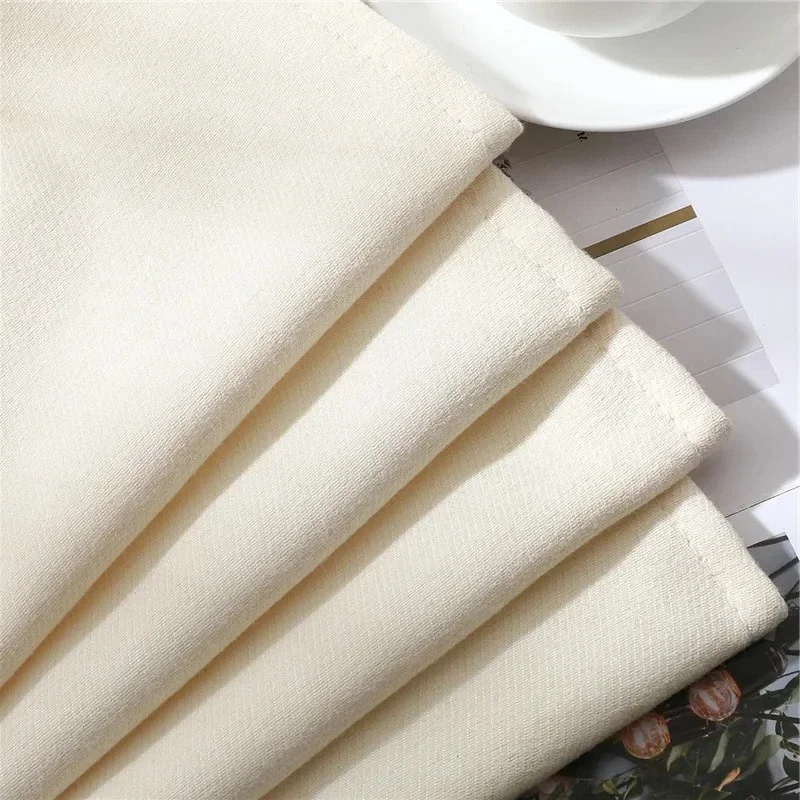 Nordic Luxury Cream Curtains for Living Room Dining Bedroom Custom Modern High-quality  Alpaca Shading Soundproofing Window