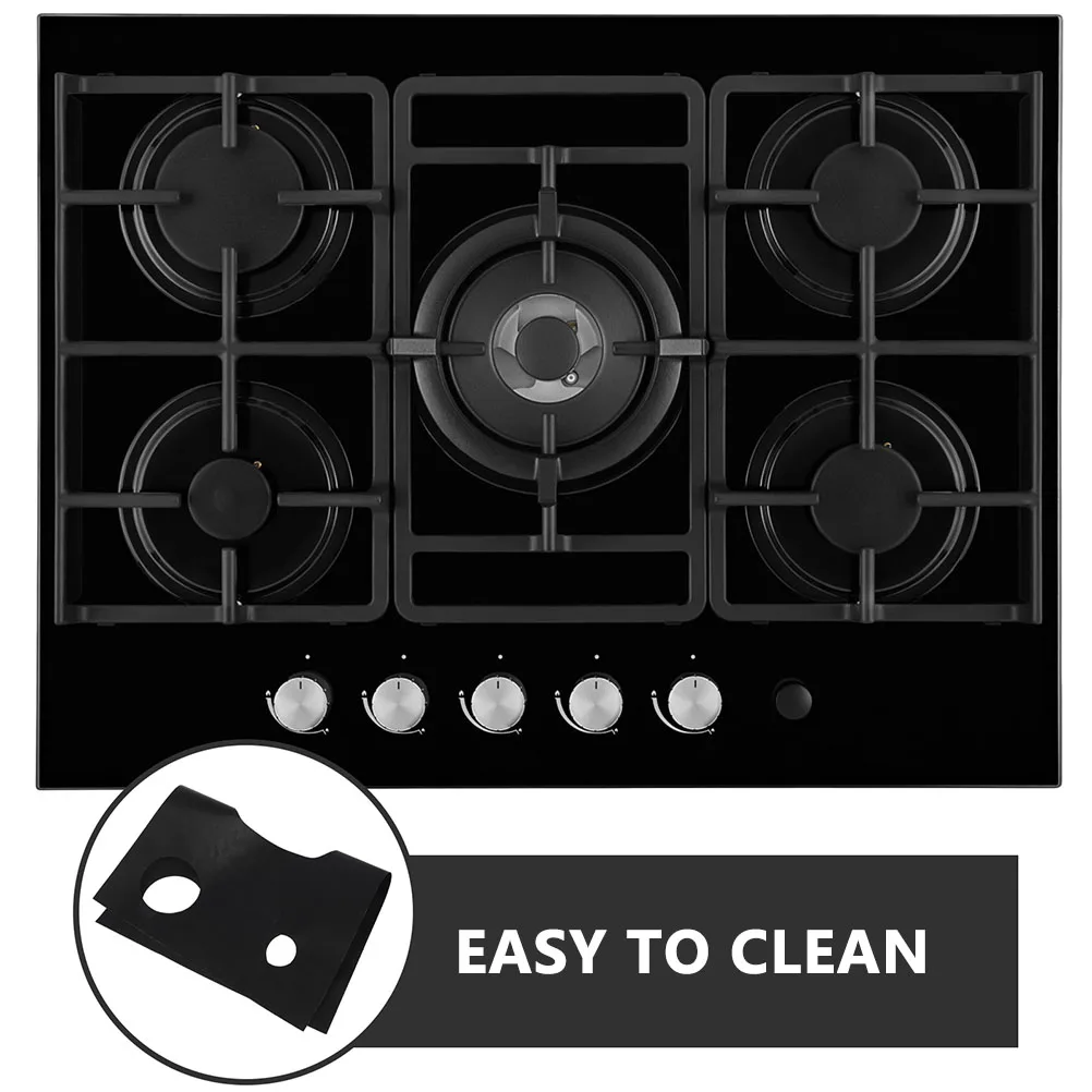 

1 set Reusable Top Covers Anti Oil Pads Gas Stove Protectors Mats Kitchen Protector Set Durable Use Versatile Stove Range