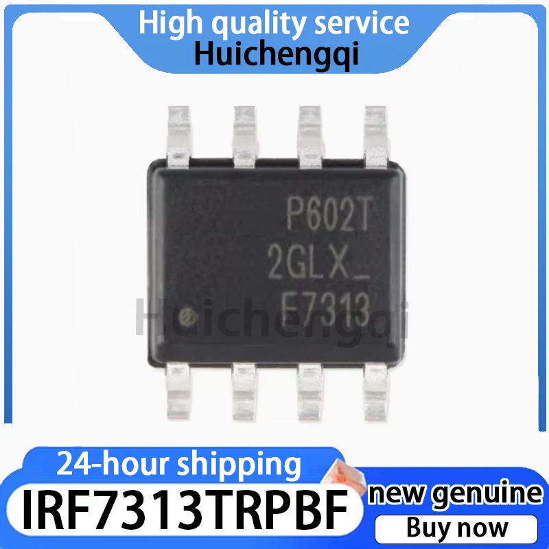 5PCS IRF7313TRPBF SOIC-8 Dual N-channel 30V/6.5A Surface Mount MOSFET