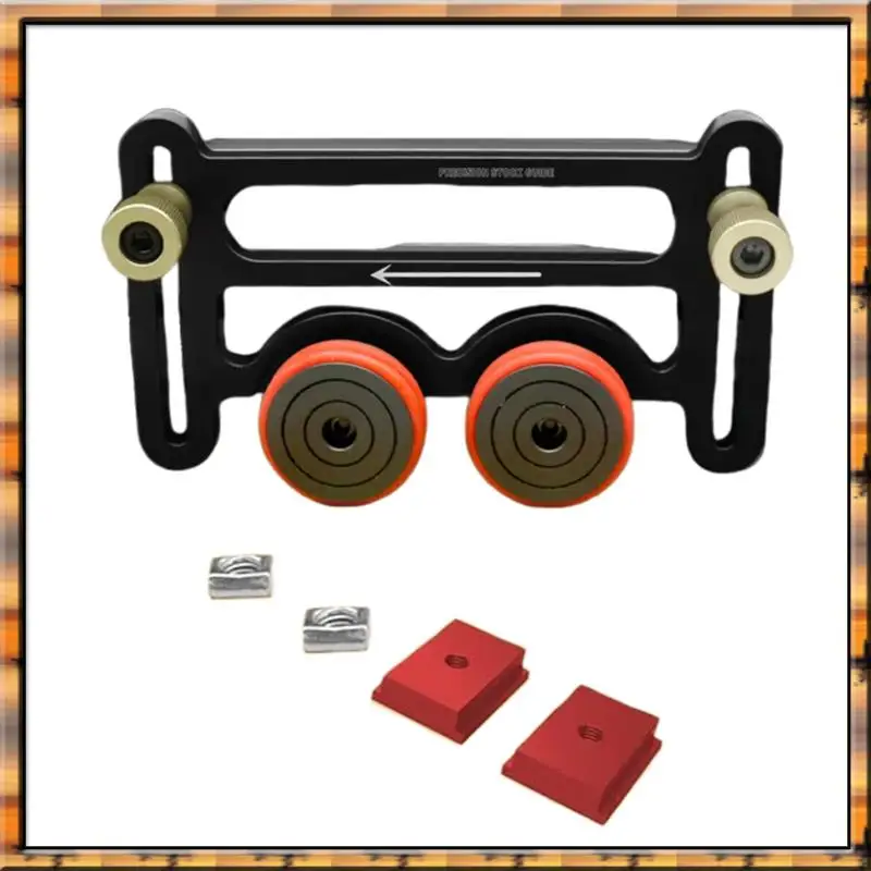 Sep N12R Woodworking Auxiliary Tool Double Wheel Bearing Roller Table Saw Precision Guide Universal With Sliding Block Board
