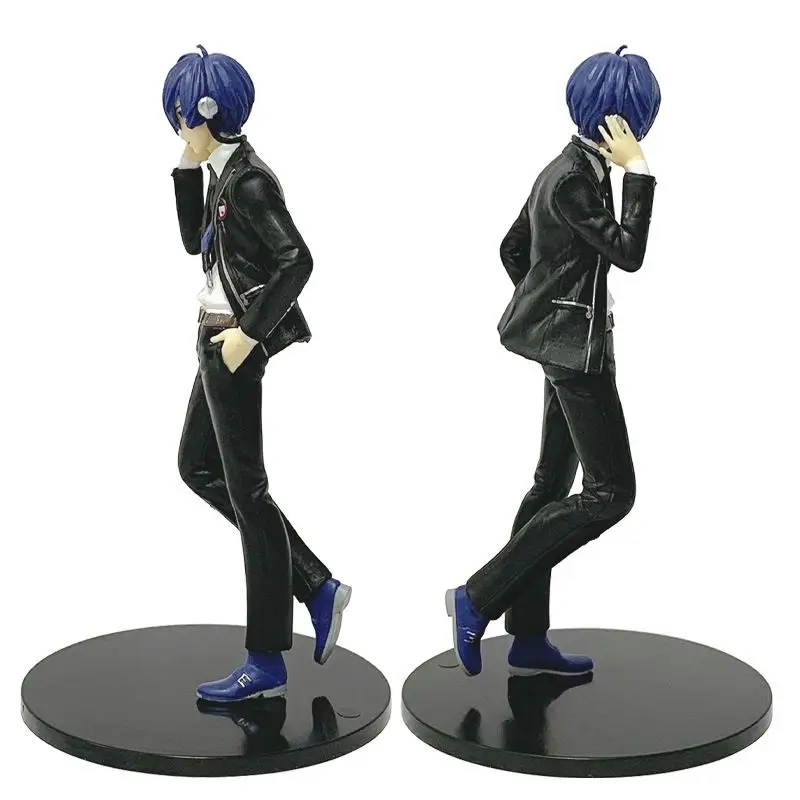New persona Youki Makoto Hand-made High-value Cartoon Doll Standing Posture Figure Statue Model Boy Computer Desktop Ornaments view 4