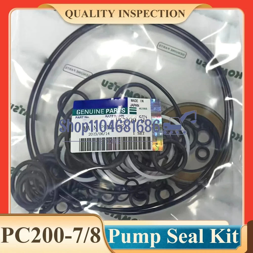 

PC120-6 PC200-6 PC200-7 PC200-8 Hydraulic Pump Seal Kit Excavator Main Pump Repair Kit
