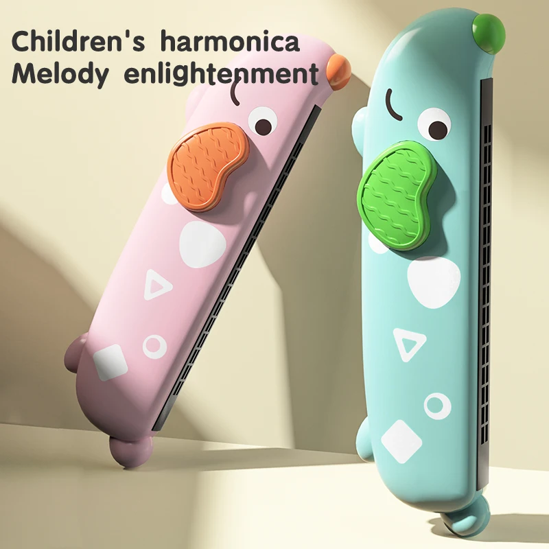 Armónica para niños y bebés, juego de instrumentos musicales, Juguetes Educativos de Educación Temprana, regalo de Navidad, regalo de Año Nuevo