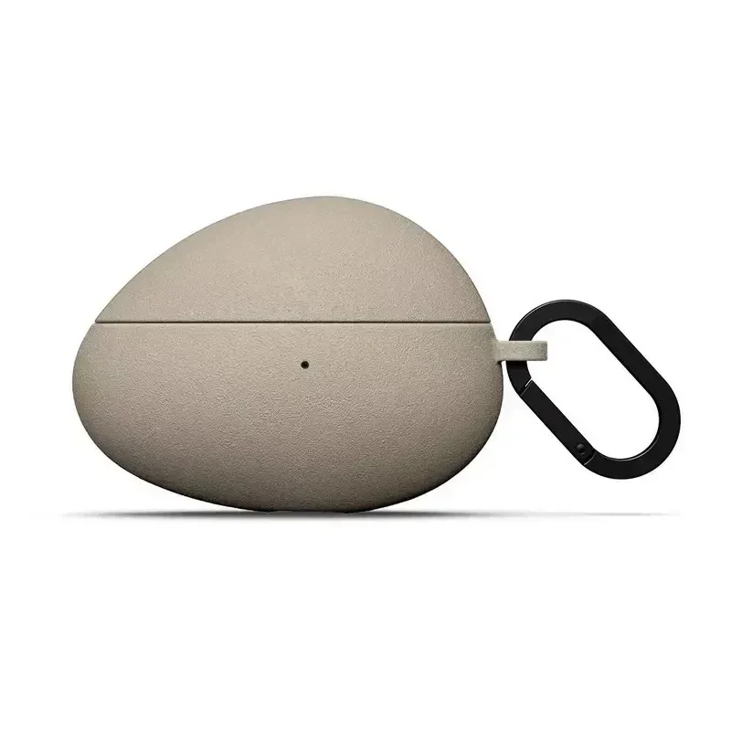 

Stone Silicone Case for AirPods Pro Pro2 Earbuds Case Cover with Hook