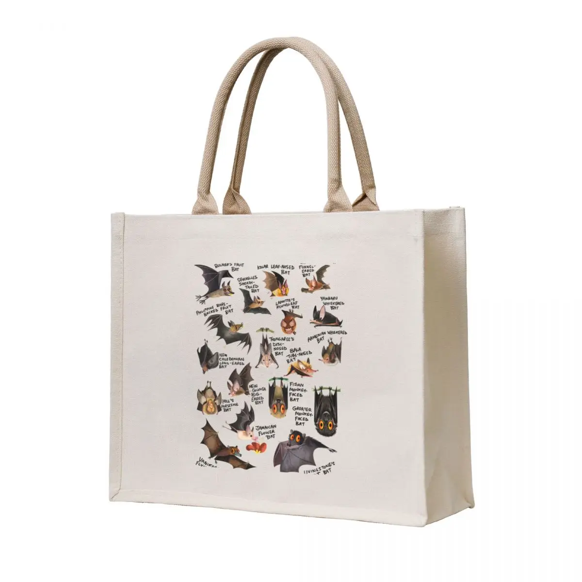 

Critically Endangered Bats of the World Tote Bag Women's shopping bag bag for beach tote bags aesthetic Women's handbag