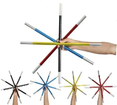 Multiplying Wands Multi-Color(50cm) Magic Tricks Magician Stage Gimmick Appearing Vanish Cane Magia Accessories Props Comedy