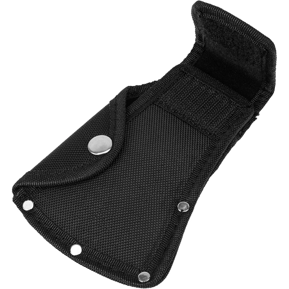Hatchet Head Sheath Black Axe Sheath, Axe Head Cover for 1-1/4lb Axes, Double Snap Hatchets Blade Protector Hatchets Cove
