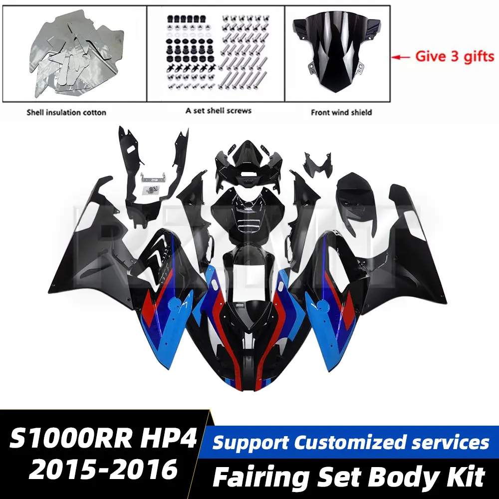 

High Quality Motorcycle Bike Fairings Set For BMW S1000RR HP4 2015-2016 Body Kit Bodywork Set Shell Injection ABS Plastic15-16