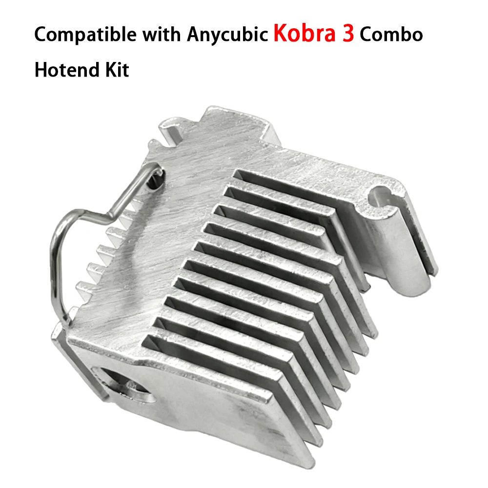 ملحقات الطابعة ثلاثية الأبعاد: مجموعة Hotend لمجموعة Anycubic Kobra 3/3، تتضمن كسر الحرارة/فوهة، تناسب رأس الطباعة Kobra3