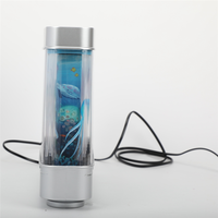 Y42A-Simulated Fish Tank Lamp Aquarium Tank Decorative Night Light Virtual Ocean Dynamic LED Table Lamp Room Decor