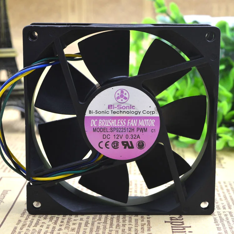 Bi-Sonic Bi-Sonic 9025 Sp922512h PWM 12V 0.32a 2-Wire 4-Wire Hydraulic Fan