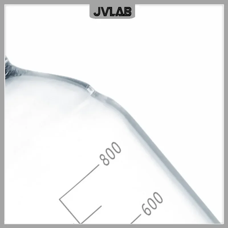 Reagent láhev 2000ml průhledný sklo láhev náhrada duran láhev 2L laboratoř glassware GL45 huba