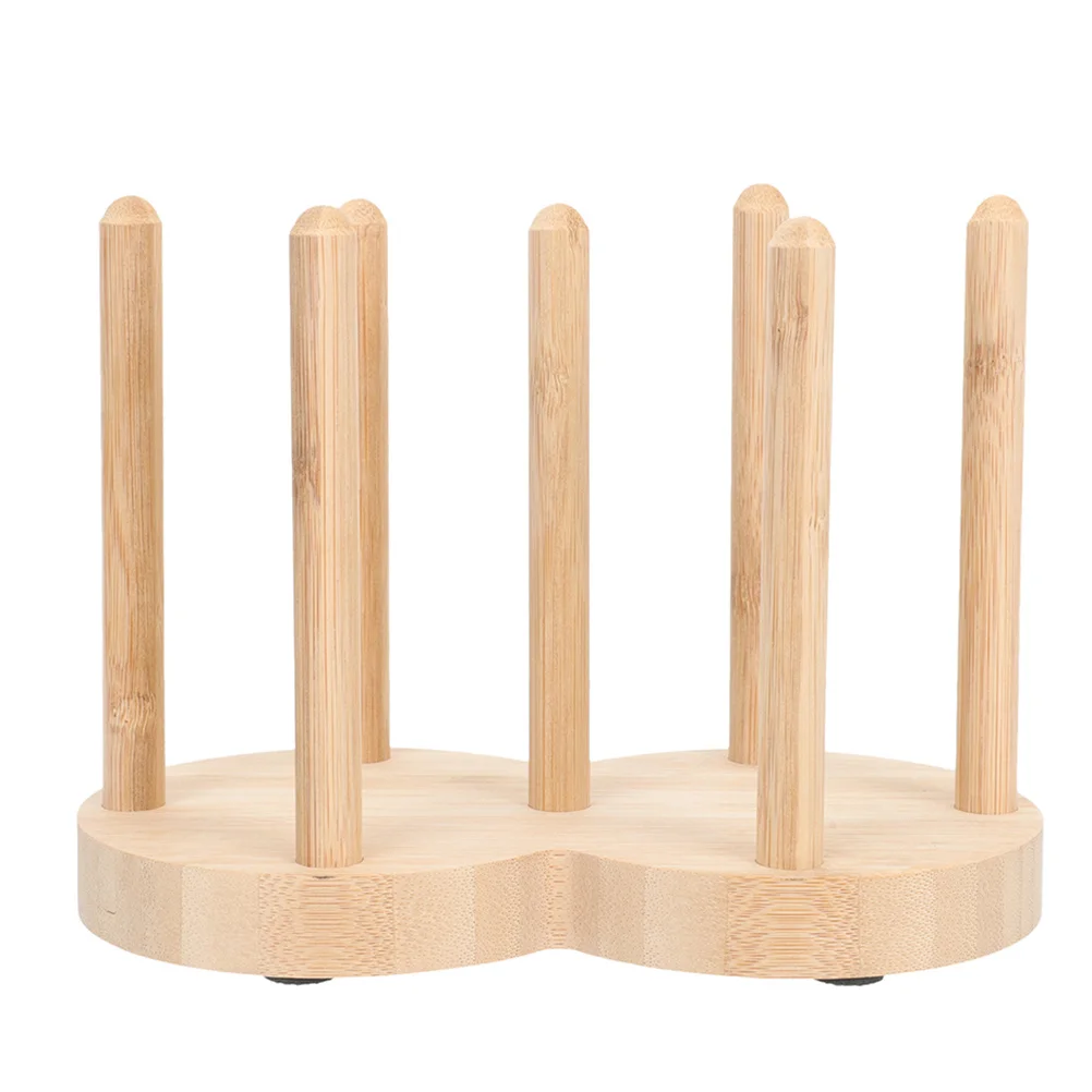 

Wooden Cup Holder Organizer For Paper Coffee Cups, Countertop Cup Storage Rack With Lid Holder, Portable Mug Stack