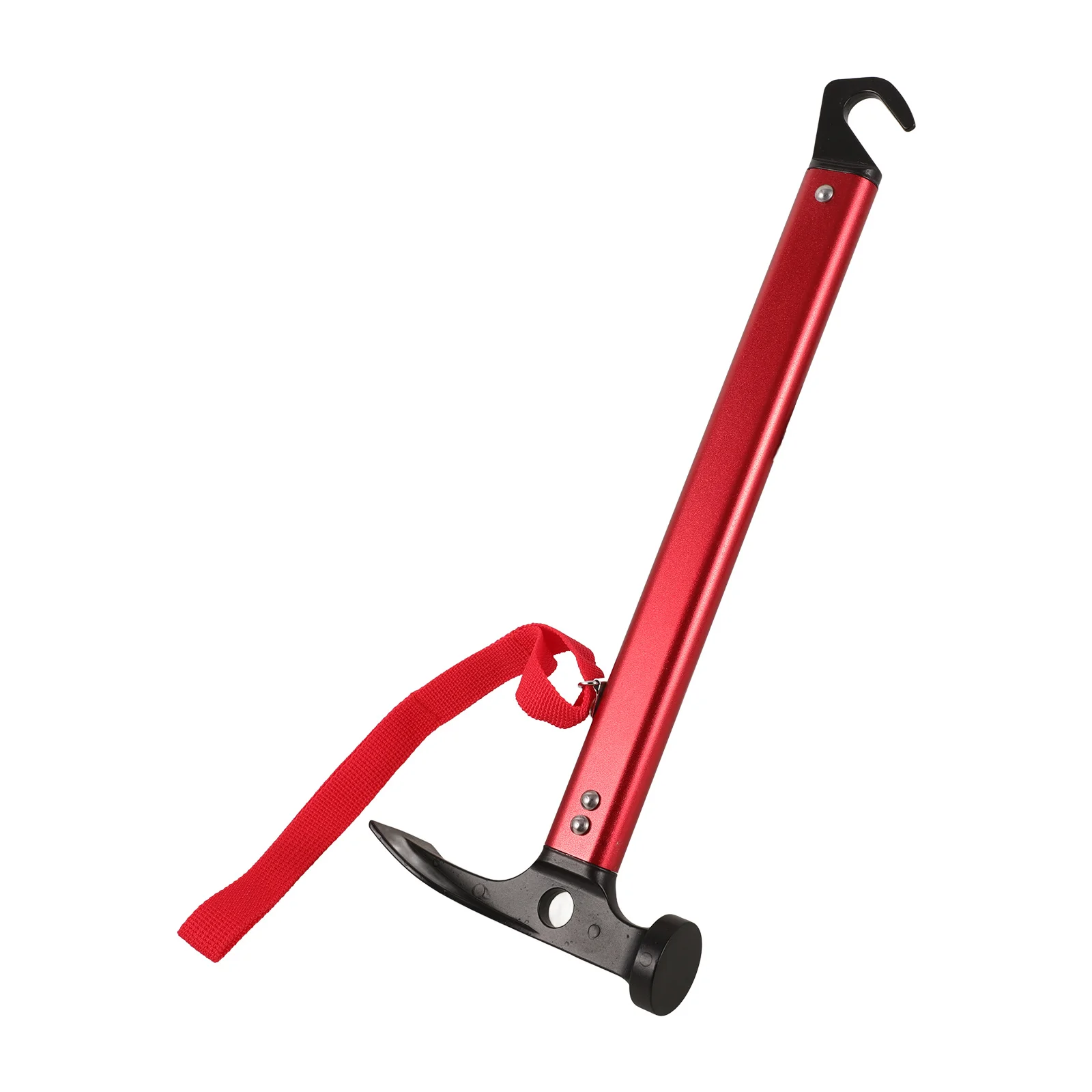 

Outdoor Camping Hammer Steel For Tent Pegs Driving Excavating Multifunction Tool Rugged Use Camping Mallet