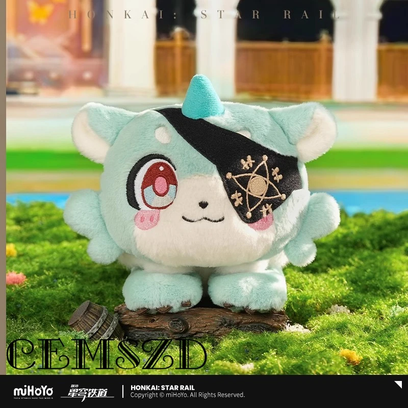 [Genuine] miHoYo Game Honkai Star Rail Nous Chonky Dragon Awoo Cosplay Anime Cartoon 25CM Props Sofa Ornaments Halloween Gifts