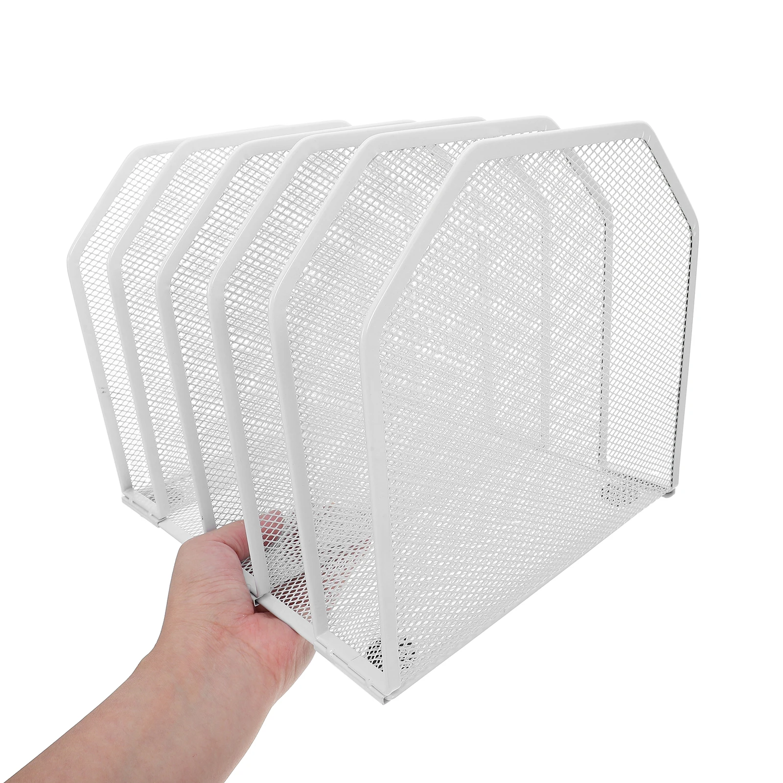 

Desktop Organizer File Holder Manager Organizer' Trays Metal Organiser Office Book