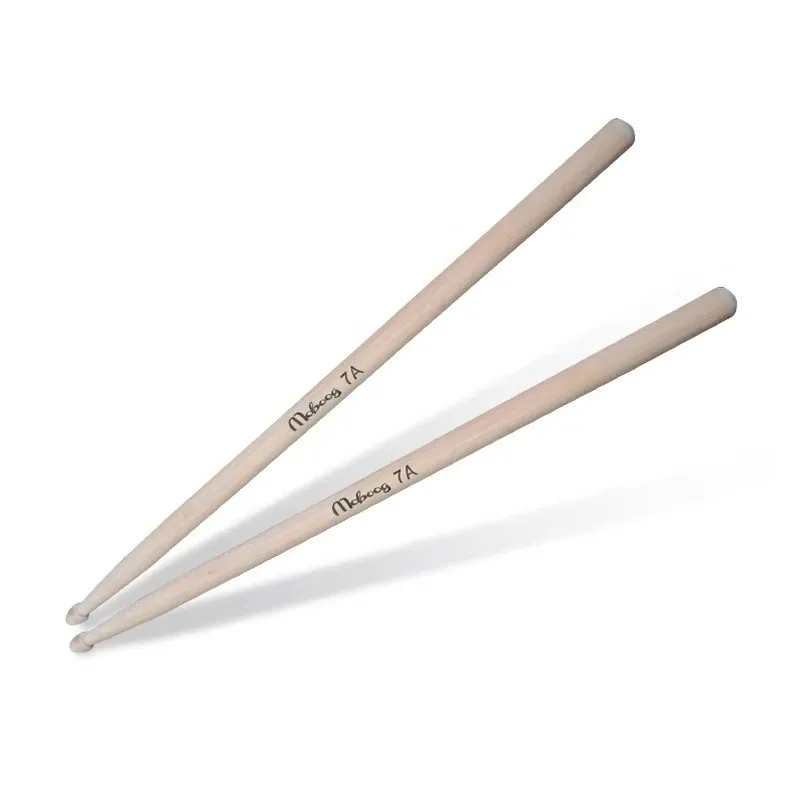 1 Pairs 5A/7A  Premium Maple Drumsticks Mallets Ideal for All Ages Durable Practice Drum Sticks for Jazz and Percu