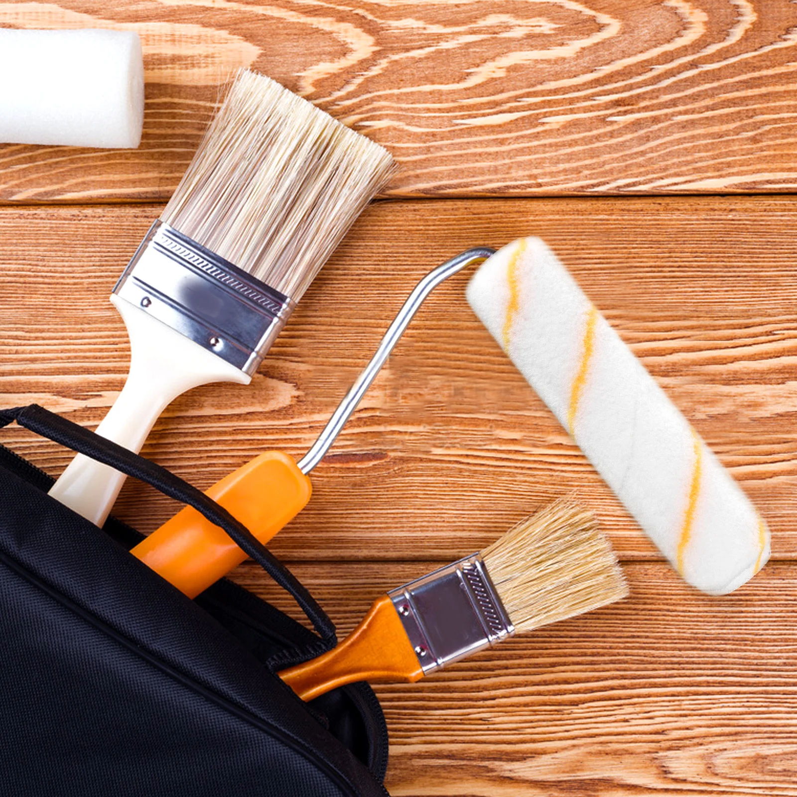 

6pcs Covers 9 Inch Fiber for Walls Paint Roller Paint Supplies For House Painting Painting Tools Home Repair Kit