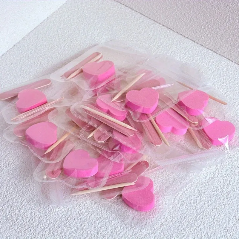 3er-Set Einweg-Maniküre-Sets, einzeln verpacktes Nagelwerkzeug-Set, 4-in-1-Maniküre-Set