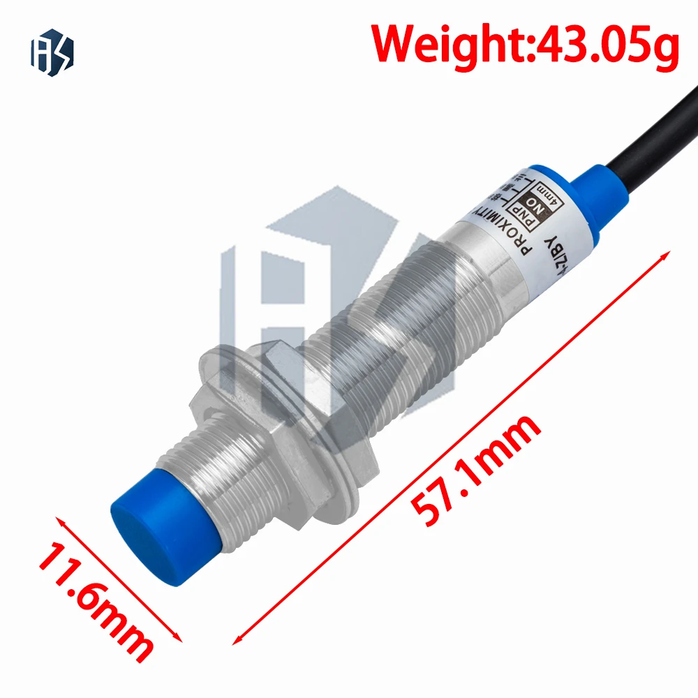 1pcs LJ12A3-4-Z/BX LJ12A3-4-Z/BY New Inductive Proximity Sensor Detection Switch NPN DC 6-36V for Arduino