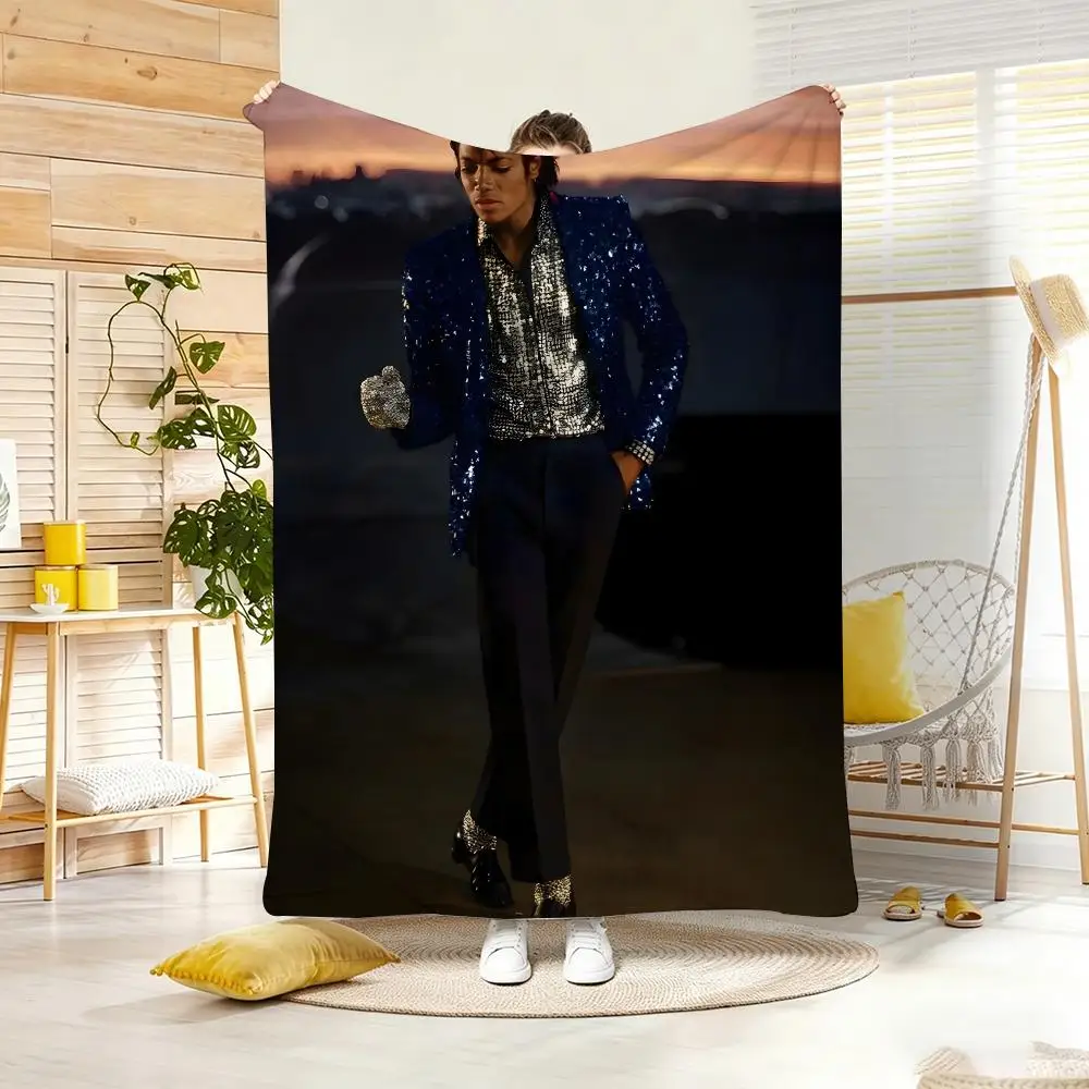 KPop M-Michael Jackson leichte 240g Flanelldecke, weich, hautfreundlich für die Sommerkühlung – Detail 15