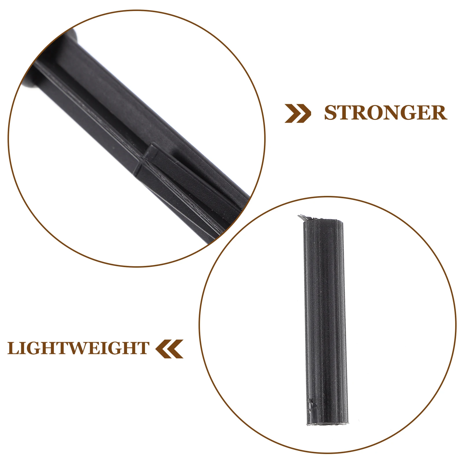 

20pcs Solar Lawn Lights Replacement Stakes Plastic Ground Spikes For Garden Landscape Lighting Durable Outdoor Light Stakes