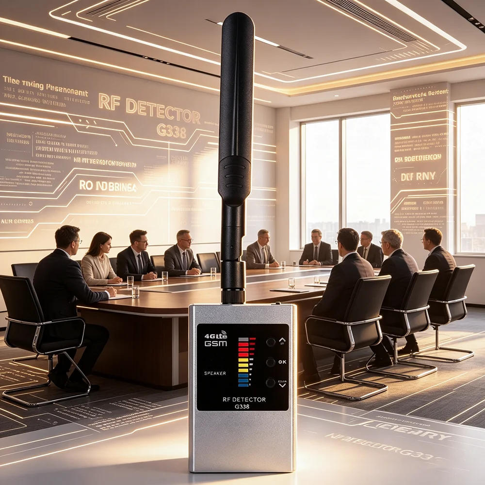 

Anti Spy Detector, Hidden Camera Finder, GPS Tracker & RF Bug Scanner for Privacy Safety