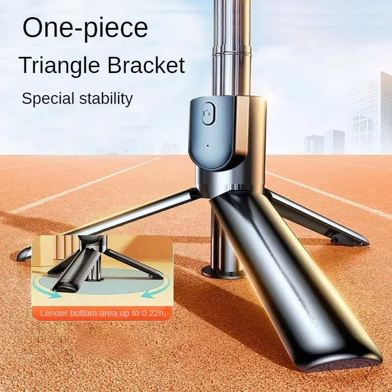 Perche à Selfie sans fil Bluetooth, Mini trépied, obturateur à distance extensible, lumière Led pour Smartphones, équilibre, prise de vue stable en direct