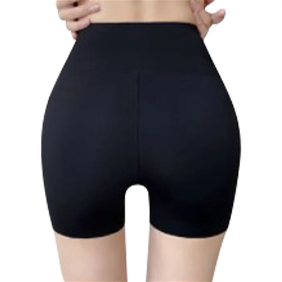Becirzet High-Waist-Höschen für Damen, nahtlose Shapewear, einfarbige, schlankmachende Unterwäsche, Sport-Yoga-Bauchhose – Detail 4