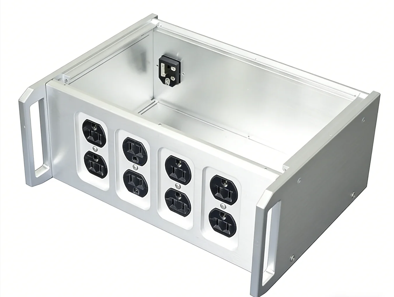 

A/ (320*120*265mm) All Aluminum Amplifier Chassis, American Standard Power Supply Box with Handle, DIY Enclosure