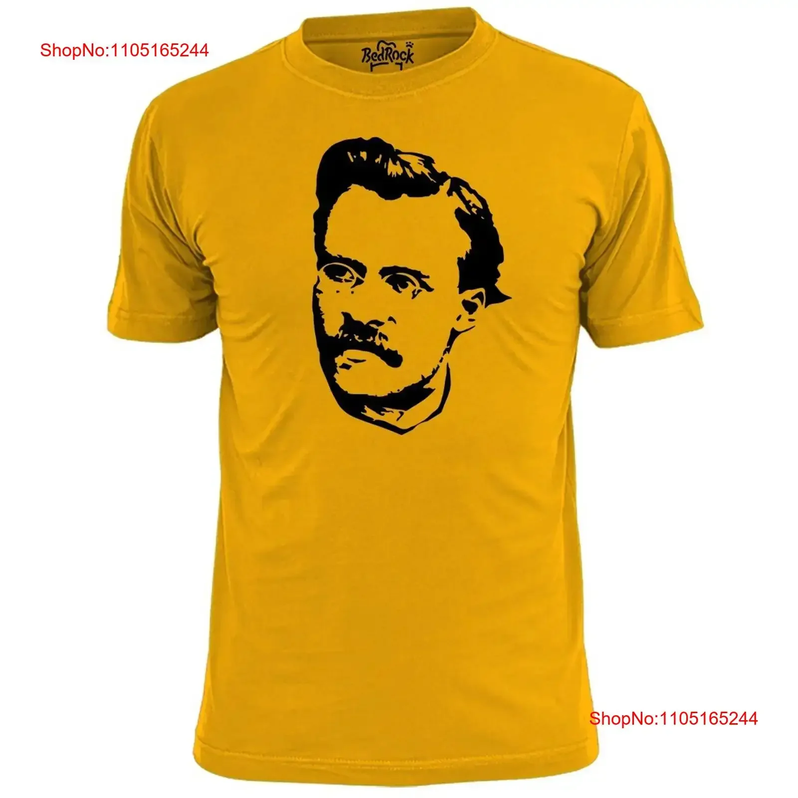 T-shirt pochoir pour hommes, Friedrich Nietzche, philosophe Will To Power, vintage, délavé, graphique polyvalent, confortable et élégant