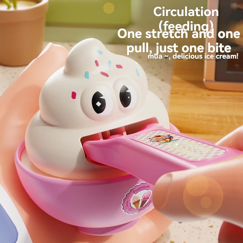 Jouets d'alimentation pour enfants, pouding, fraise, vente en gros, maison de jeu, nouvel coffret cadeau pour l'école primaire, jouets parodie